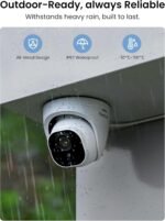REOLINK 8CH 4K/8MP Home Security Camera System with 2TB HDD RLK8-800D4 | 4pcs H.265 PoE Wired Turret Cameras with Person Vehicle Detection, 8CH NVR for 24-7 Recording High Bitrate & Clear Stream - Image 5