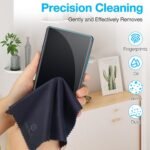 SmoTecQ Glasses Cleaner Kit – Alcohol-Free, Plant-Based Spray + Ultra-Soft Microfiber Cloths for Eyeglasses, Screens & Cameras – 2 x 2oz Spray Bottles + 2 Cloths + Travel Pouch Set - Image 6