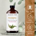 Majestic Pure Eucalyptus Essential Oil for Diffuser - 4 Fl Oz | 100% Natural Essentials Oils Ideal for Humidifier, Air Freshening, Cleaning Home, Bath, Steam Inhalation and Massage - Image 3