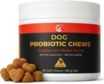 Dog Probiotics Chews - Gut Health - Salmon - 60 Chews - Image 2
