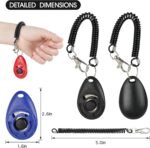 5 Pack Dog Clicker, Pet Training Clicker with Wrist Strap - Image 3