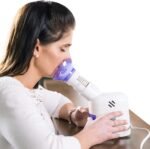 MABIS Facial Steamer, Steam Inhaler, Vaporizer or Vocal Steamer with Aromatherapy Diffuser and Soft Face Mask for Personal and Facial Steaming, 25mL - Image 2