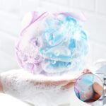 Chuya Bath Loofah Sponges 70 Grams Large Size,4 Pack Shower Sponge | Exfoliating Cleaning Bath Loofa Body Scrubber Balls for Women Men Children Washing - Image 6