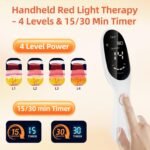 Cold Laser Therapy Device – Low Level Laser Therapy (LLLT) Wand 3x808nm + 18x650nm, Handheld Red & Infrared Light Therapy for Humans & Pets – Red Light Therapy for Dogs & Cats, Joint & Muscle Relief - Image 4