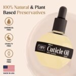 C CARE Sweet Almond Cuticle Oil for Nails, 2.5 oz – Overnight Cuticle Repair Oil for Dry Cuticles, Nail Strengthener & Moisturizer, Includes Dropper & Brush - Image 9