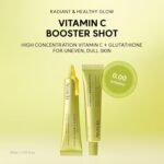 Arencia Vitamin C Booster Shot Serum with Glutathione, Niacinamide and Vitamin E for Dark Spot Care, Fine Lines & Wrinkles, Glass Skin, Korean Skincare 30ml/1.01 fl.oz - Image 3