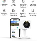 WYZE Cam OG Indoor/Outdoor Security Camera with Color Night Vision | 1080p Wi-Fi camera for monitoring with built-in spotlight, motion detection, 2-way audio; works with Alexa and Google - Image 3