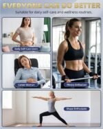 3-in-1 Body Sculpting Machine with Red Light, Vacuum Suction & Microcurrent | Cellulite Massage Tool for Arms, Legs, Waist & Belly, Skin Smoothing and Contouring Device for Home/Travel Use, 3 Cups, Timer - Image 7