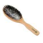 Kent V07 Vegan Boar Bristle Hair Brush, Large Organic Hair Brush for Smoothing and Boosting Shine, Eco Friendly Paddle Brush Ideal for All Hair Types - Image 2