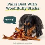 WOOF BullySafe Bully Stick Holder for Dogs | Fits dogs 10+ lbs, secures bully sticks, extends chew time, easy to clean, reusable design - Image 8