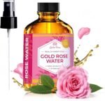 24 Karat Gold Rose Water Toner by Leven Rose Natural Moroccan 24K Rosewater Toner 4 oz - Image 2