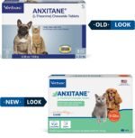 ANXITANE (L-Theanine) Chewable Tablet Small Dog/Cat < 22lbs | Non-drowsy L-Theanine pet calming supplement chews for small dogs & cats. Supports calm & alert behavior - Image 3