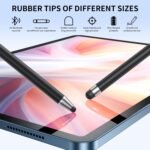 Stylus (10Pcs), Stylus Pen for Touchscreen, High Precision and Sensitivity Stylus Pen for iPad/iPhone/Samsung/Android Smartphone and Tablets, Compatible with All Capacitive Touch Screen (Black/White) - Image 3
