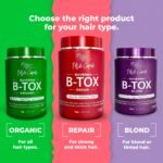 I Belli Capelli Ravenna Repair Hair B-tox -Cirugia Capilar para el Cabello, Formaldehyde-Free- B-tox Capilar Para El Cabello, Long Lasting Anti-Frizz, Smoothing, Btox Hair Treatment 35.2 oz(1kg) - Image 8