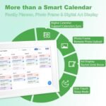 10.1’’ Smart Digital Calendar - Interactive Touch Screen, HD Display, Wall Mountable Family Organizer with Chore Chart, To-Do Lists & App Sync for Home & Office, Warm Fathers‘ Day Gift, Gift for Him - Image 3
