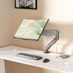 Suptek Monitor Mount Monitor Arm Desk Mount Fully Adjustable Fits 17 20 22 23 24 26 27 32 34 35 inch Monitors Weight Capacity up to 24.25 lbs - Image 8