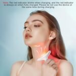 Face Neck Tool for Skin Care, Electric Neck Face Lifting Device for Wrinkle Removal (White) - Image 4