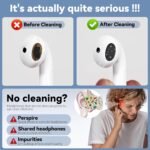 for AirPods Cleaning Kit with Cleaner Pen&Cleaning Putt-Green | 48 Pack Multifunction Deep Cleaner Tool Headphones for Airpods Pro 4 3 2 1 Generation Phone Charging Port,Earbuds - Image 4