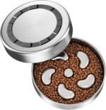 Slow Feeder Dog Bowl-2Cups for Medium Breeds, Double Wall Food-Grade Stainless Steel, Heavy Duty with Non-Slip Rubber Base, Puzzle Maze Bowl to Slow Down Eating - Image 10