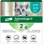 Advantage II Kitten Vet-Recommended Flea Treatment & Prevention | Cats 2-5 lbs. | 2-Month Supply - Image 2