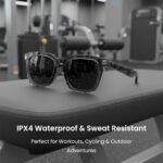 DPVR G2 Smart Glasses Bluetooth Sunglasses with Speakers – Audio-Only Bluetooth Glasses for Men & Women, No Camera, No App, Touch Control, UV400, IPX4 - Image 9