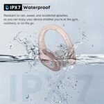 HAOYUYAN Sports Bluetooth Headphones, 80Hrs Playtime Wireless Earbuds with LED Power Display, IPX7 Waterproof Earphones for Workout/Running, Noise Canceling Headset Ear Buds - Image 8
