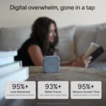 The Brick Smartphone Access Blocker, Subscription-Free Phone Lock | Improve Focus & Reduce Screen Time - For Work, Studying, Family Time & Productivity - High-Grade Magnet & Anti-Slip Silicone - Image 4