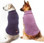 KYEESE 2Pack Dog Sweater for Large Dogs Soft Pet Coats Fleece Sweatshirt | Warm Turtleneck Dog Pullover Clothes, 4-Way Stretch & Lightweight Vest, Doggie Coat in Cold Weather, Daily Wear - Image 2