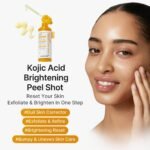 medicube Body Peel Shot with Kojic Acid and Turmeric | Gentle Body Brightening & Exfoliating with BHA LHA PHA - Dead Skin Cells, Uneven Looking Skin & Excess Sebum, 9.46 fl.oz - Image 3