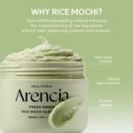 Arencia Korean Rice Mochi Face Cleanser - Face Wash, Gentle Scrub All in One for Deep Cleansing, Moisturizing, Pore Minimizing with Rice Water & Green Tea (4.23oz) - Image 7