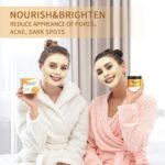 SHVYOG Turmeric Vitamin C Clay Mask with Kaolin Clay for Dull & Blemish-Prone Skin, Deep Cleansing Facial Mask, Face Masks Skincare for Controlling Oil and Refining Pores 5.29 Oz 150g - Image 9