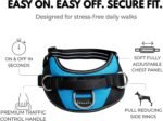 ShawnCo Essential Dog Harness, No-Pull Pet Vest with 3 Leash Clips, No Choke, Reflective, Adjustable and Padded, for Easy Walking and Training for Small, Medium and Large Dogs (Oceanic Blue, S) - Image 5