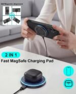 Wireless Charger 2Pack 6FT Samsung Magnetic MagSafe Fast Charging Pad | with USB-C/A Ports for Samsung Galaxy S25 Ultra/S24 FE/S23 Ultra/S22/S21/Z Google Pixel 9-7 | Strong Magnet Technology - Image 5