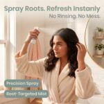 Ahimsa Non Aerosol Clean Dry Shampoo Mist Spray No White Residue (4oz) | Natural Hair & Body Care, Plant-Based Formula, Hydration, Frizz Control, Post-Workout Care, Clean Beauty - Image 3