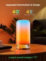 Govee RGBIC Smart Table Lamp 2, Touch Bedside Small Table Lamp (Corded) | LED Desk Lamp Compatible with SmartThings, Matter, Alexa, Nightstand Lamp for Bedroom Living Room Night Light, 64 Scene Modes - Image 3