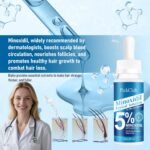 5% Minoxidil with Biotin for Men and Women – Hair and Beard Regrowth Serum, Unisex, Gentle, 2-Pack (Total 4.06 fl oz) - Image 4