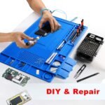 Precision Screwdriver Set, Electronics Repair Tool Kit with Anti Static Mat, ESD Wristband,Fast Home Multi-types Drivers for Phone, Computer, Laptop (Black) - Image 3