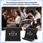 Qunclay 24 Pcs Employee Appreciation Gift Bulk Desktop Cell Phone Stand Holder for Desk Motivational Tablet Stand Thank You Gift for Staff Employee Coworkers Team Office Nurse Teachers (Black) - Image 8