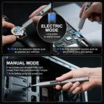 STREBITO Electric Screwdriver, 144-in-1 Precision Screwdriver Set | 120 Magnetic Bits, Organized Storage and Portability, Small Tool Kit for Electronics, PC, Computer and Laptop - Image 3