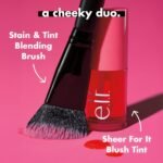 e.l.f. Sheer For It Blush Tint, Plums Up | Multi-Use, Long-Lasting Lip & Cheek Makeup, Creates A Natural Flush Finish, Vegan & Cruelty-Free - Image 5