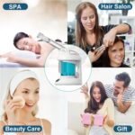 KINLITO Facial Steamer Ozone 360° Arm - Nano Ionic Warm Mist for Home Spa | Professional Spa Experience, 300ml Large Tank, Easy to Clean, 40 Min Steam Time, Use Sitting or Lying Down - Image 8