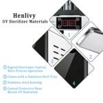 Nail Tool UV cleaning cabinet, Stainless Steel cleaning, with Drying Function, Temperature and Timer Control, up to 60 Minutes, 110V, For Hair Salon Spa Nail Salon - Image 3