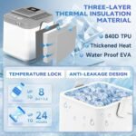 Cold Therapy Machine, Silent Brushless Pump Knee Ice Machine | Easy-to-use 2.4G Remote for Cryotherapy System, Ice Therapy Machine for Knee, Shoulder, Hip, Ankle, Leg Relief. - Image 6