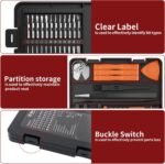59 in 1 Small Magnetic Precision Screwdriver Set With Case | Multi-bit Screwdriver Set, Professional Electronic Tools Kit for iPhone, MacBook, Computer, Laptop, PC, RC, PS4, Xbox, Watch - Image 9