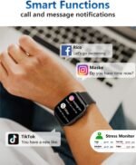 MorePro Fitness Tracker with 24/7 Heart Rate & Blood Pressure Monitor, Blood Oxygen & Sleep Tracker, Smart Watch with Step Calorie Counter, IP68 Waterproof Activity Tracker for Women Men Android iOS - Image 7
