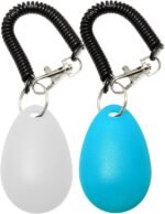 Chadou Training Clicker for Pet Like Dog Cat Horse Bird Dolphin Puppy with Wrist Strap, 2 Pack - Image 3
