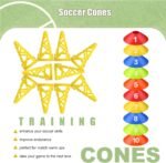 Agility Ladder & Speed Hurdles Soccer Training Equipment Kit Football Training| Footwork Drills | Cones Goalkeeper Practice Equipment for Kids Youth Adult - Image 5