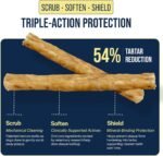 Tartar Shield® Soft Rawhide Dental Chews, Large Dogs, VOHC Accepted, 24 ct | Reduces Tartar & Controls Plaque | Freshens Breath | Vet Recommended | Bacon Flavor | Made in the USA - Image 5