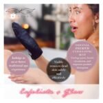 Original Premium Exfoliating Mitt for Body 2pc, Body Scrubber Shower & Bath | Traditional Body Scrub Glove, Kessa Korean Washcloth for Self-Tan Removal & Keratosis Pilaris, Body Exfoliator - 100% Vegan - Image 3