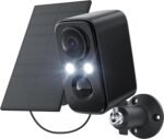 Security Cameras Wireless Outdoor: Cameras for Home Security WiFi Camera with Solar Panel Battery Powered Surveillance System Kit Motion Sensor Alarm Floodlight Night Vision IP66 Waterproof - Image 2